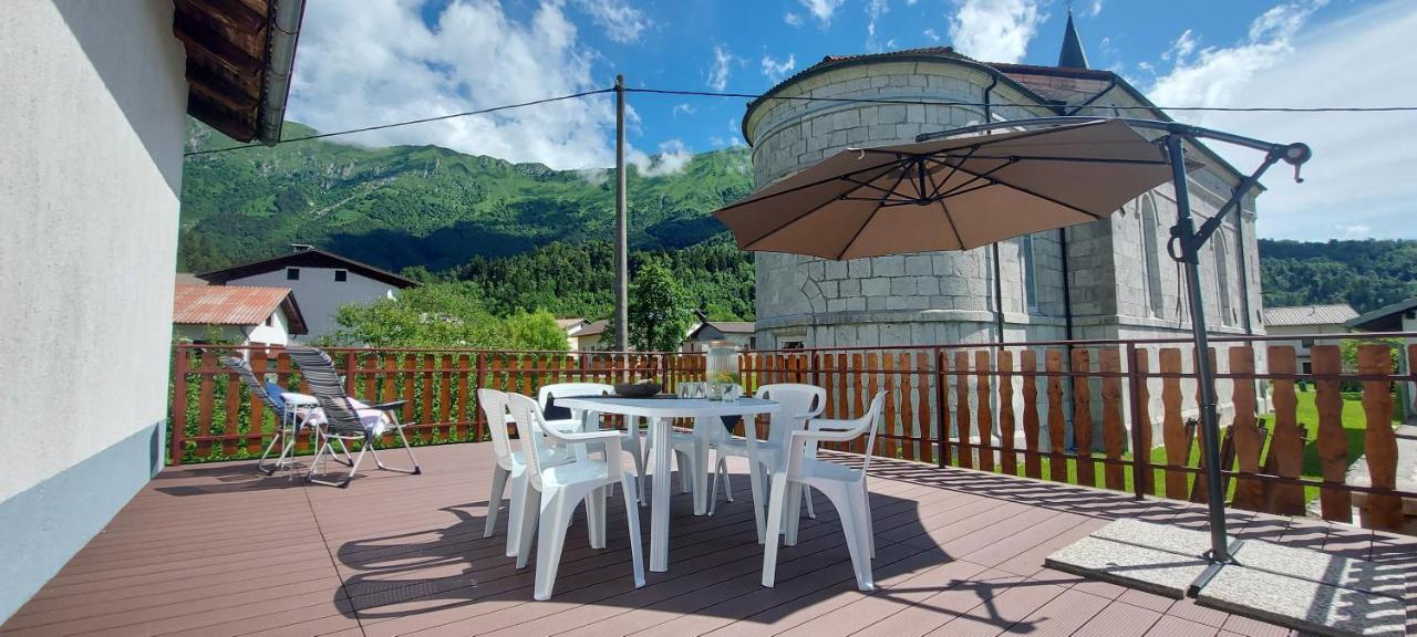 Apartma Pr' Ivani Miskorinovi Breginj エクステリア 写真