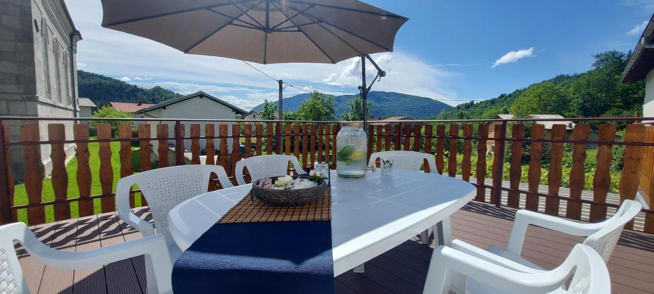 Apartma Pr' Ivani Miskorinovi Breginj エクステリア 写真