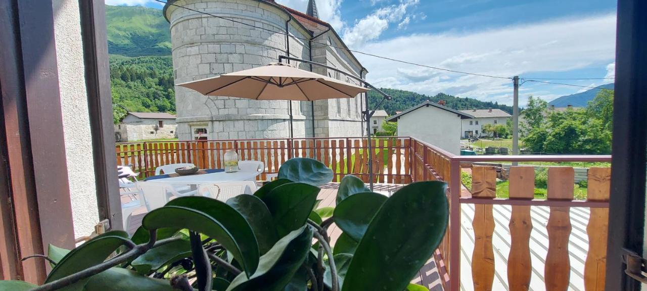 Apartma Pr' Ivani Miskorinovi Breginj エクステリア 写真